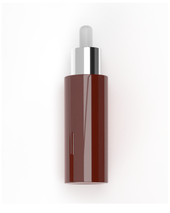 Serum jantar - kapalka silver