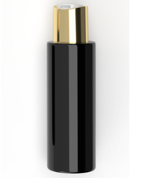 Plastenka črna - disk-top gold
