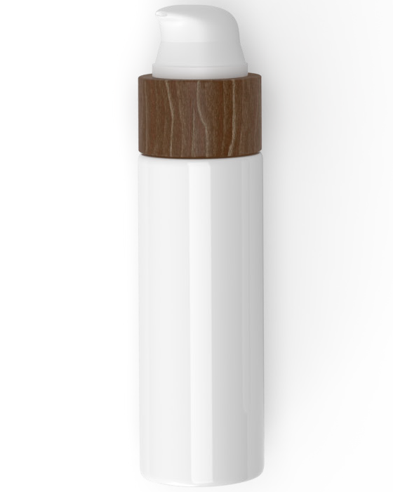 Plastenka bela - pumpica wengé - 100ml