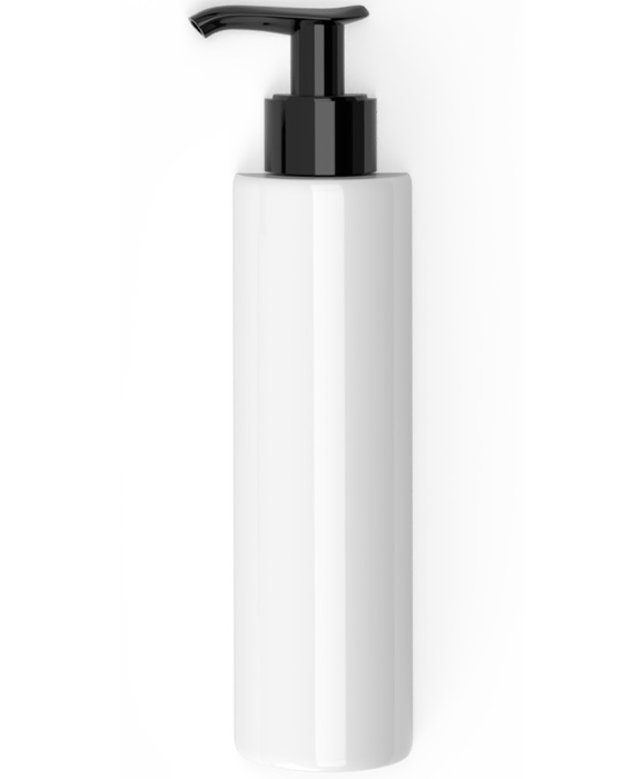 Plastenka bela - dispenzer black